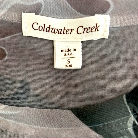 Coldwater Creek Hibiscus top - Picture 3 of 4